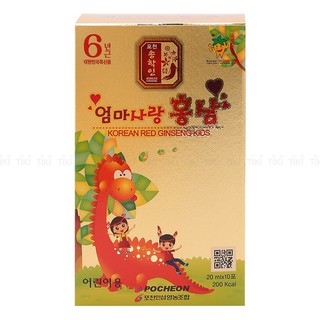 Hồng sâm trẻ em Pocheon 20ml x 30 gói