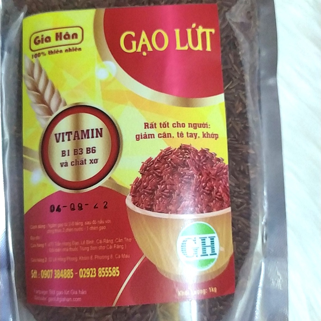 [ HCM Giao Hỏa Tốc] Gạo Lứt Huyết Rồng Túi 1kg.