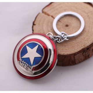Móc Khóa Khiên Captain America - Captain America Shield ( Metal ) - 1SP