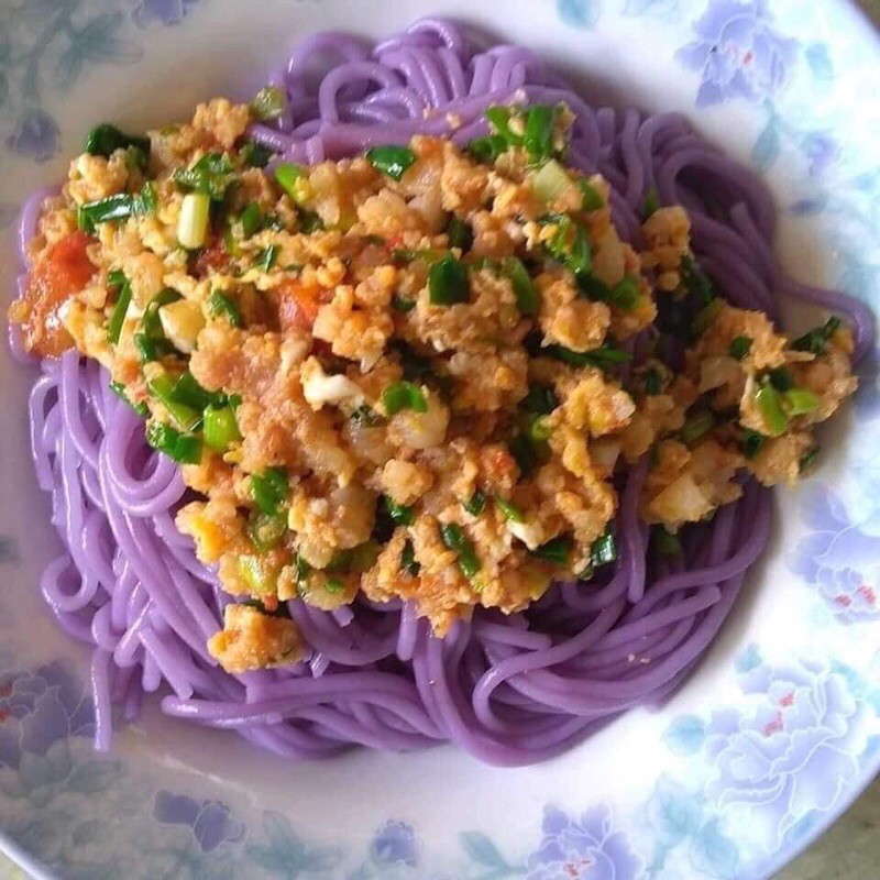 Mì bún khô ngũ sắc ngô/gấc/cẩm/gạo lứt Cao Tuyền eatclean/keto giảm cân đặc sản cao bằng (500g) | BigBuy360 - bigbuy360.vn