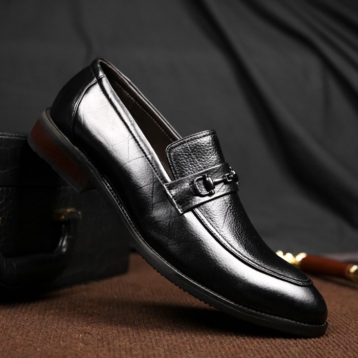 Giày nam đẹp da thật Manzano kiểu dáng thời thượng đẳng cấp M66601