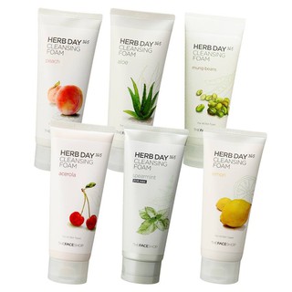 Sữa Rửa Mặt The Face Shop Herb Day 365 Cleaning Foam TFS 170ml