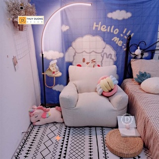 [RẺ VÔ ĐỊCH] Vỏ ghế sofa lười KING LAZY - ( chưa bao gồm hạt xốp)- giúp bạn linh hoạt về màu sắc hơn