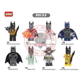 Nonlego Xinh X 0133 DC Super Heroes minifigures mô hình lắp ráp nhân vật Batman