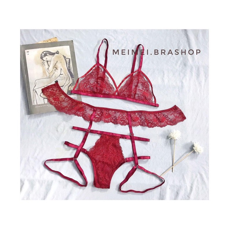 Sst bralette sexy kèm belt