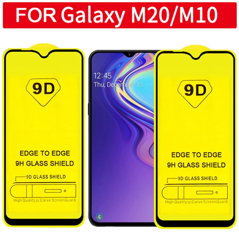 Miếng Dán Kính Cường Lực 5D Cho Samsung Galaxy M20 - Đen