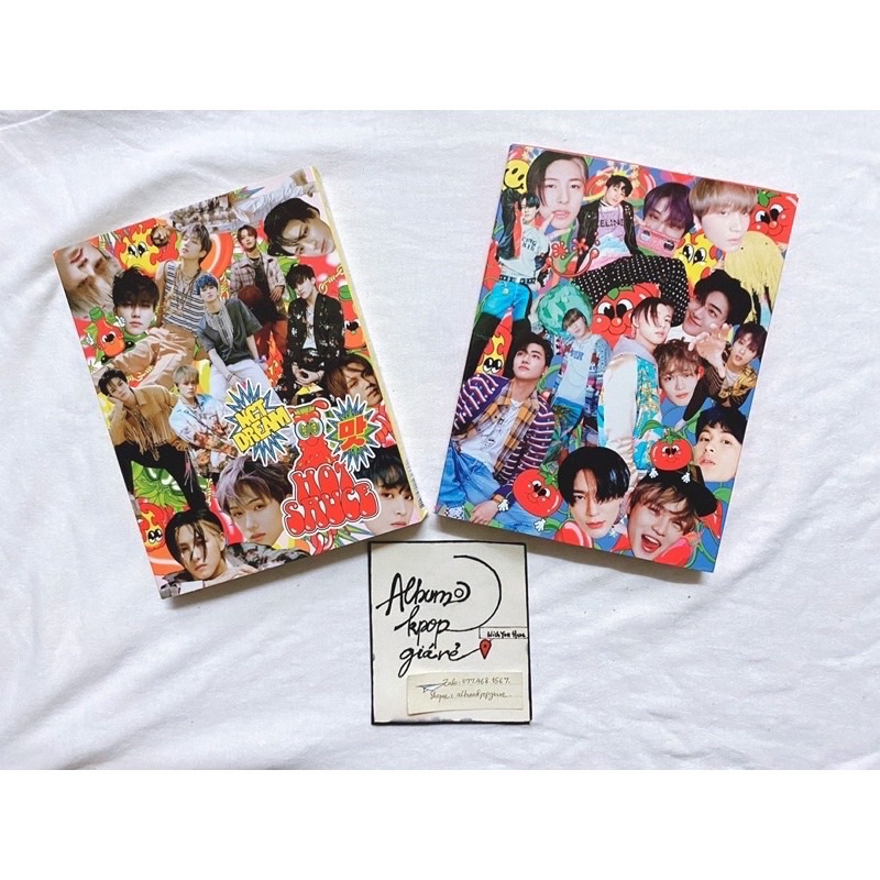 Nct 2020 album Hot Sauce đã khui seal, không photocard như hình.