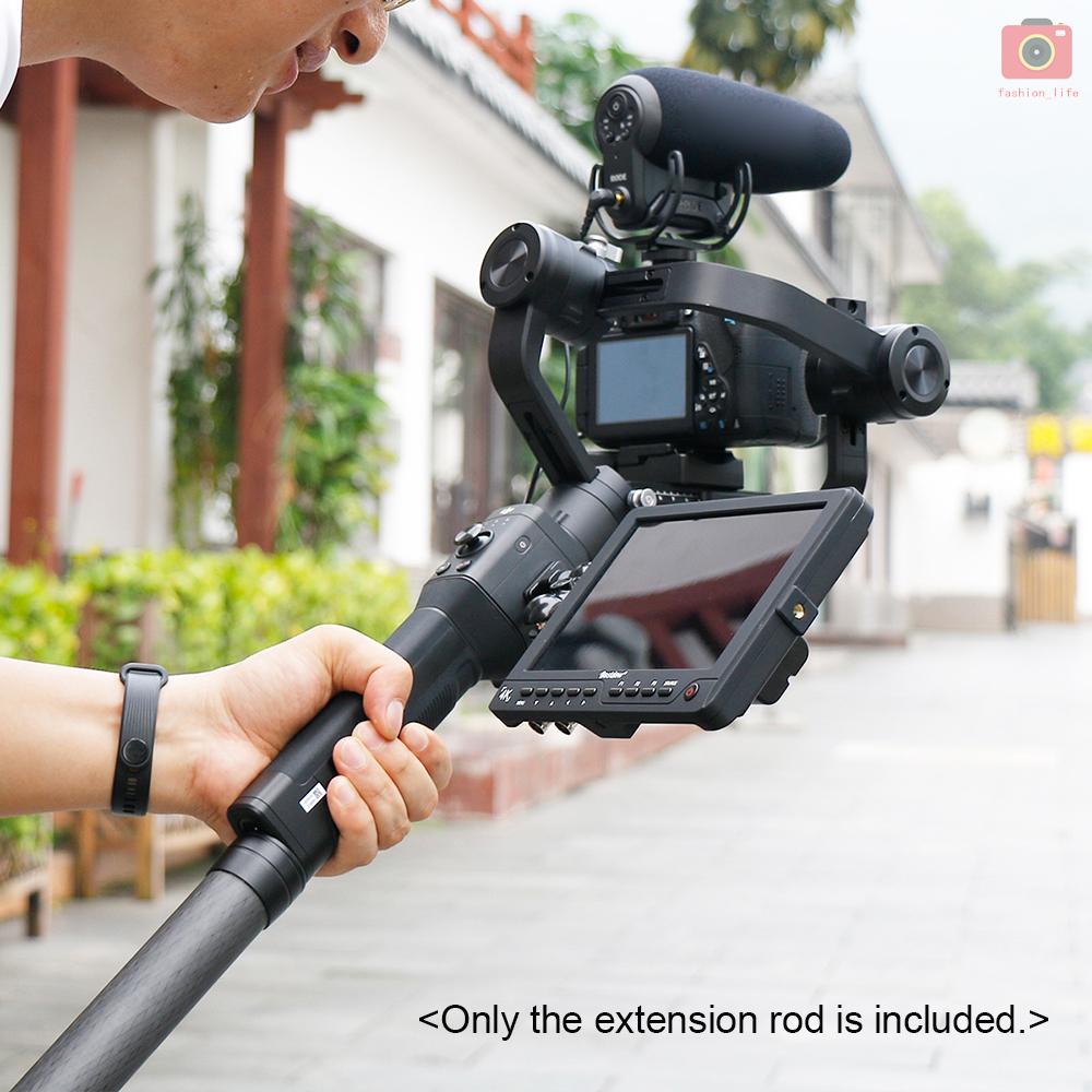 Thanh nối dài ổn định bằng sợi Carbon với ốc vít 1/4 Inch 35cm cho DJI Ronin-S Zhiyun Crane 2/3 Feiyu AK4000/K2000 Air | BigBuy360 - bigbuy360.vn