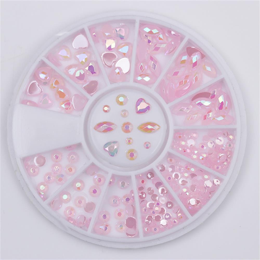 [Hàng mới về] Phụ kiện đá trang trí móng tay 3D nhiều màu