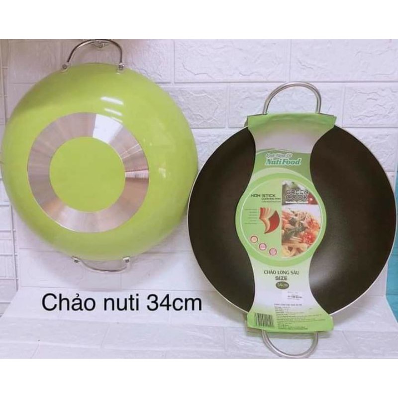 Chảo  2 quai chống dính size 34cm