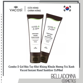 Gel Rửa Tay Khô Trà Xanh Vacosi Instant Hand Sanitizer 90ml