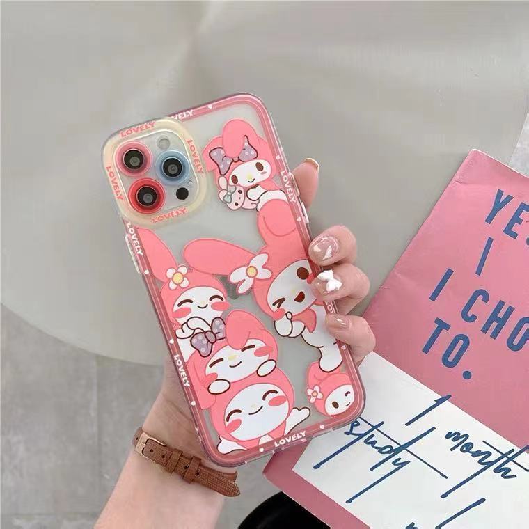 Ốp Điện Thoại TPU Mềm Hình Cô Gái Anime Cho IPhone 13 Pro Max 13 Mini 12 Pro Max 12 Mini 11 Pro Max