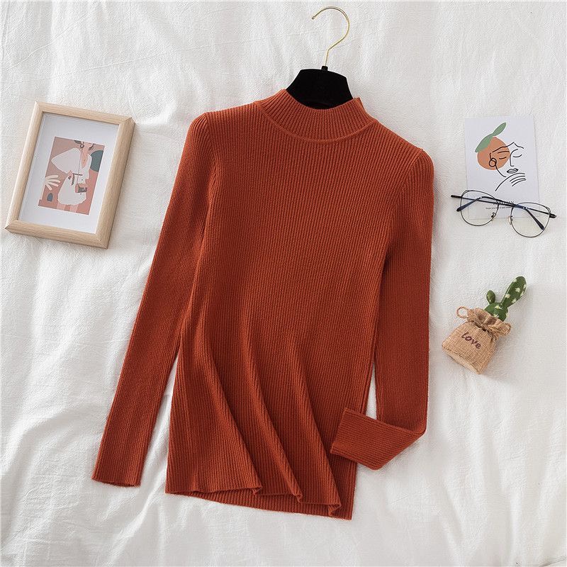 Áo Len Gân Cổ 3 Cm Tay Dài Thời Trang Thu đông | Smide Clothing