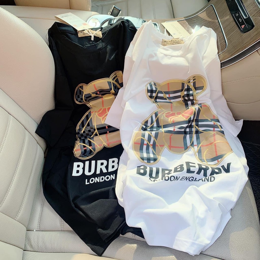 [Mã WASKT410K giảm 10K đơn 50K] ÁO THUN PHA KẺ GẤU 2 MÀU ( ảnh thật + video )