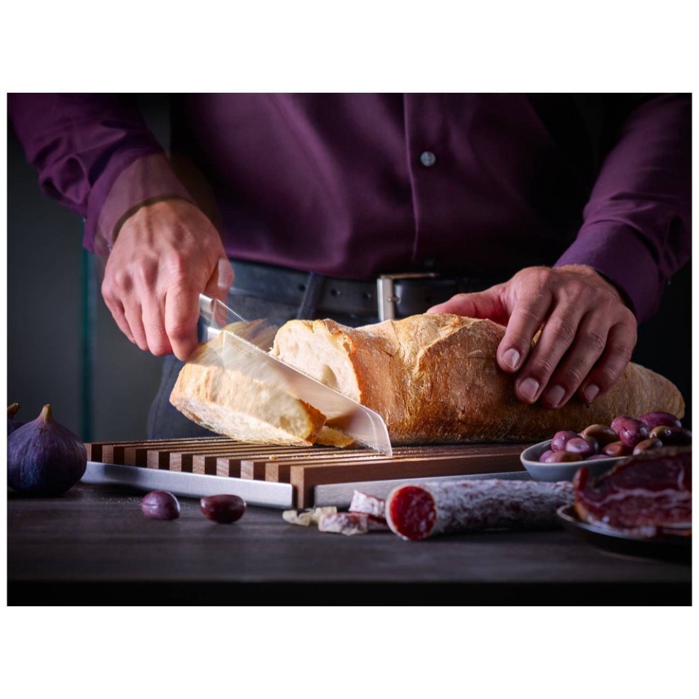 [HÀNG ĐỨC] Dao Bánh Mỳ Wusthof Classic Ikon 23cm thép rèn cao cấp - Chính hãng