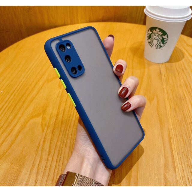 Ốp điện thoại cứng mặt nhám trong suốt chống sốc cho Samsung Galaxy S22 Plus Ultra 4G 5G 2022