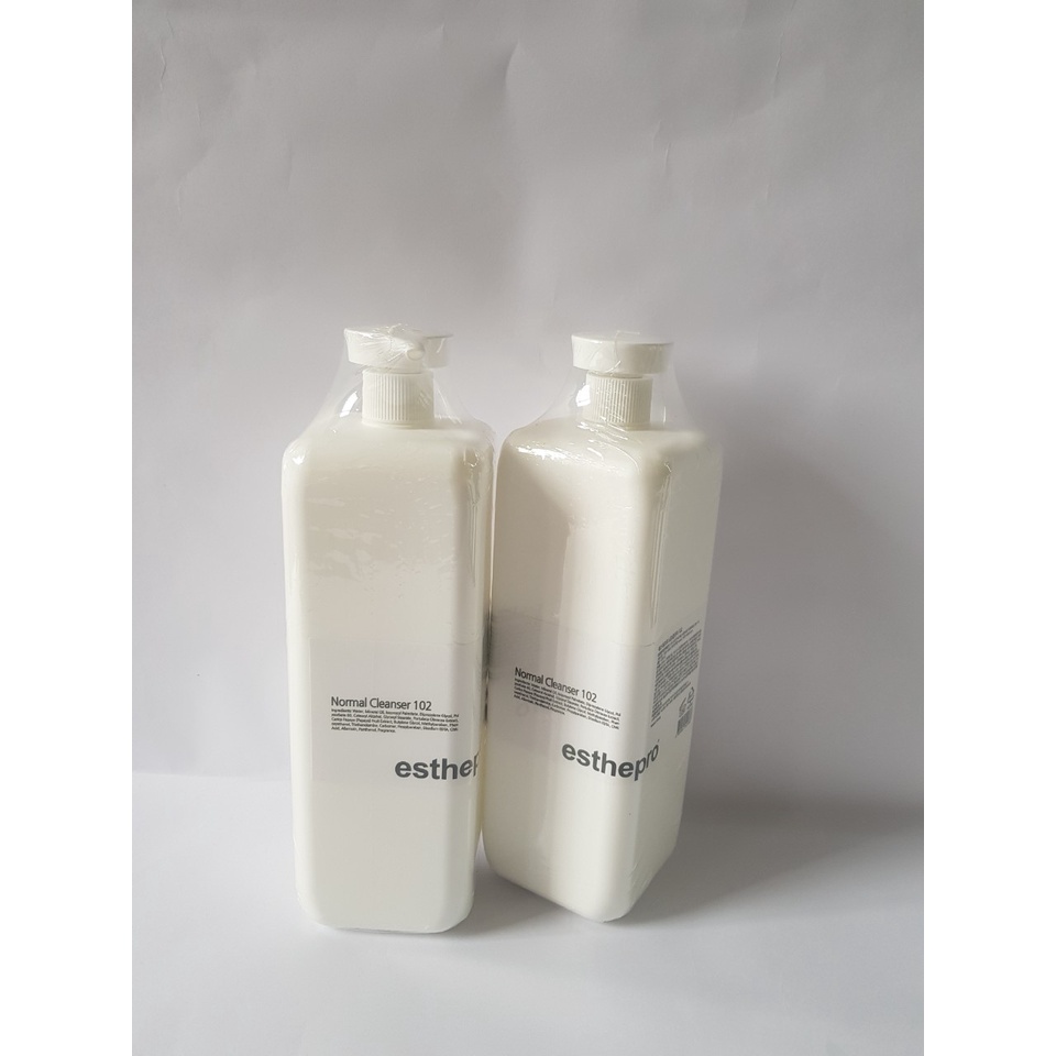 Sữa rửa mặt Esthemax 102 1000ml cho Spa se khít lỗ chân lông chính hãng Esthepro Hàn Quốc
