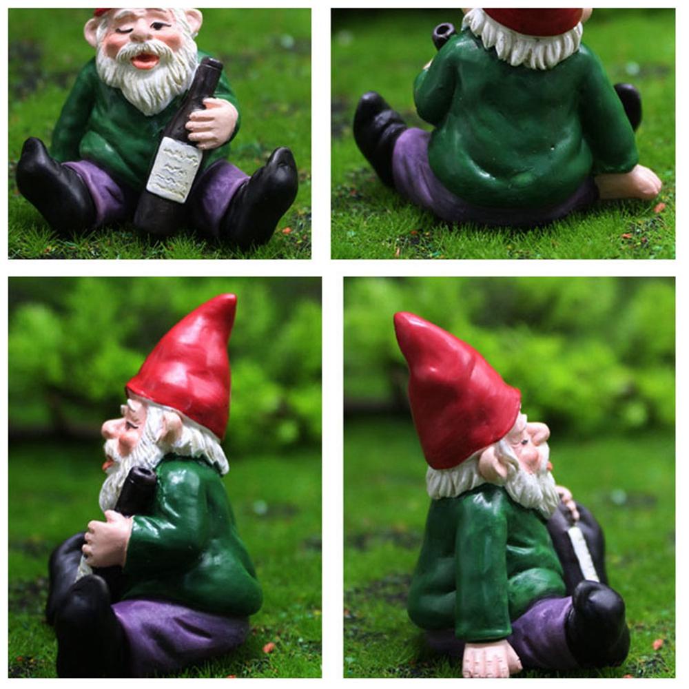 Mô Hình Chú Lùn Bằng Nhựa Resin Trang Trí Tiểu Cảnh