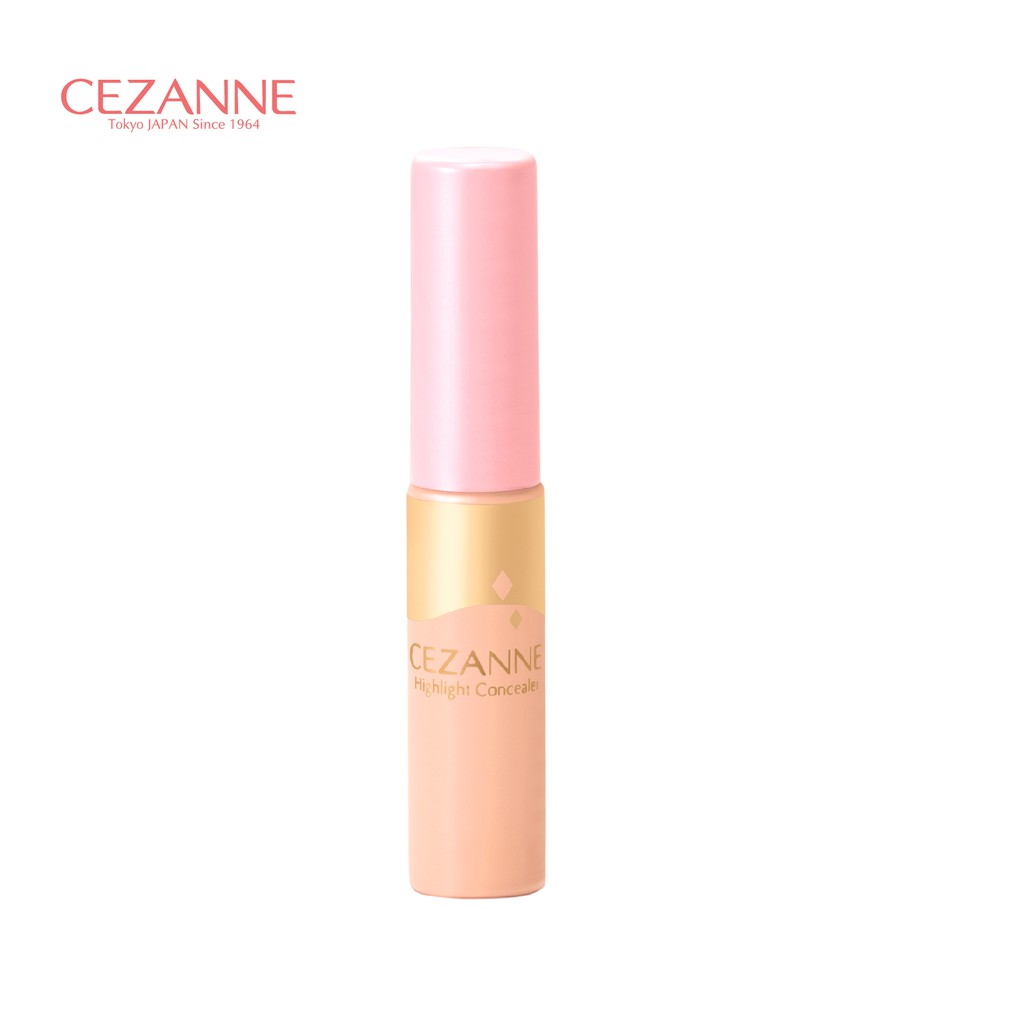 Kem che khuyết điểm Cezanne Highlight Concealer Nhật Bản độ che phủ cao chống thấm nước 8g