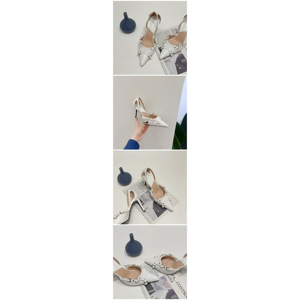 Giày Cao Gót 3.94 Inches Mũi Nhọn Thời Trang Cho Nữ