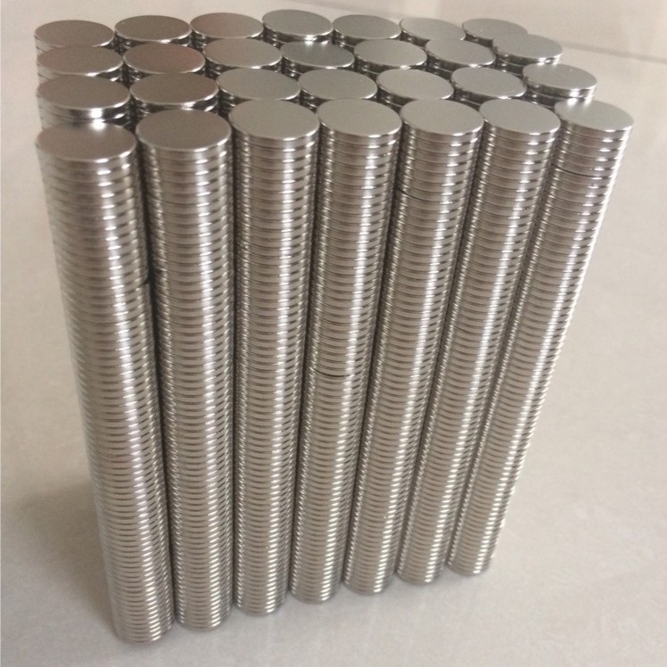 Nam châm 10x2mm nam châm vĩnh cửu viên tròn mỏng  - set nhỏ 10 viên, 20 viên