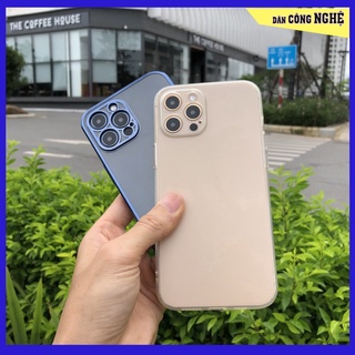 Ốp lưng iphone bảo vệ camera lưng mờ iphone 11 đến ip12 pro max