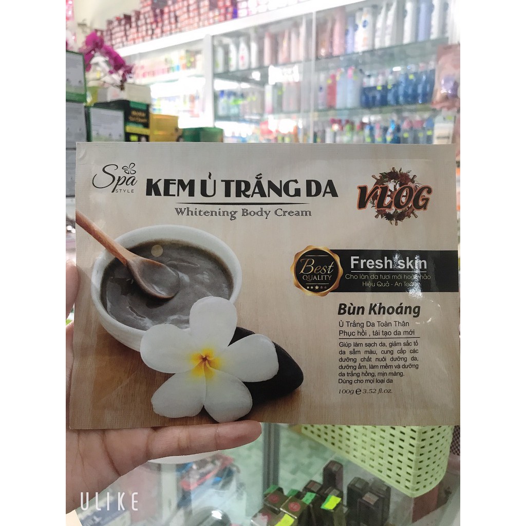 kem ủ trắng da 100g