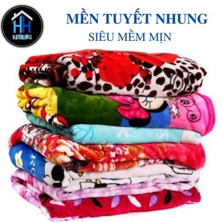 Mền Tuyết Nhung 1m8 x 2m - Chăn Tuyết Nhung mềm mịn , không xù lông