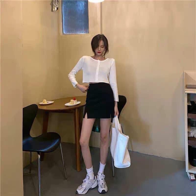 Chân váy xẻ kèm quần trong 🎀𝑭𝑹𝑬𝑬𝑺𝑯𝑰𝑷🎀 | BigBuy360 - bigbuy360.vn