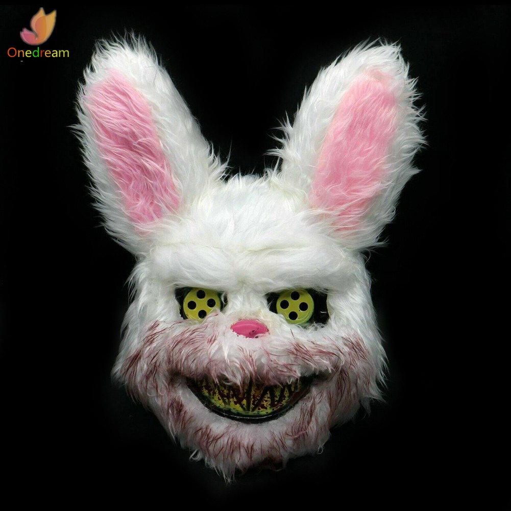 Mặt nạ thỏ đẫm máu hóa trang Halloween