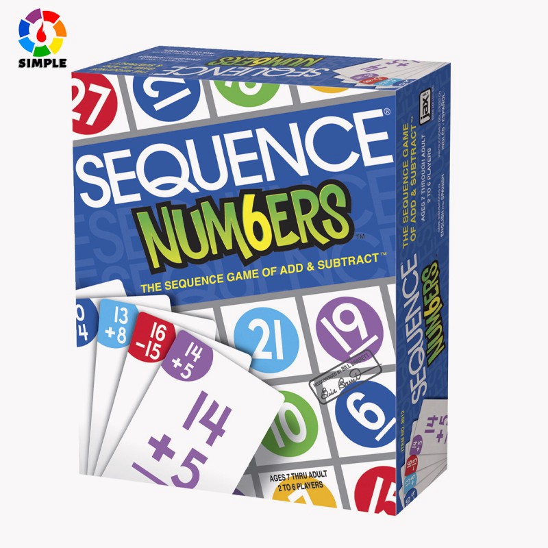 Bộ trò chơi Board Game Sequence Number đánh số vui nhộn cho bé
