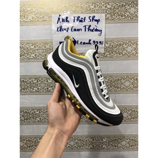 Giày 97 đen đế trắng