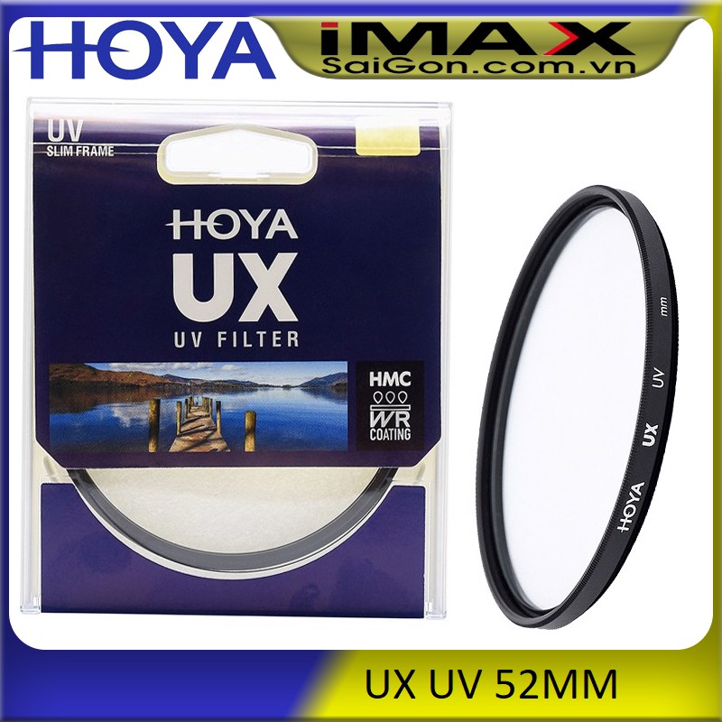 KÍNH LỌC HOYA UX UV 52MM ( Chính hãng TIXIAI phân phối ) + Khăn lau len da cừu sịn