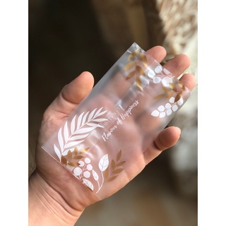 Túi đựng bánh dứa hình Hoa Lá Tập 50 cái