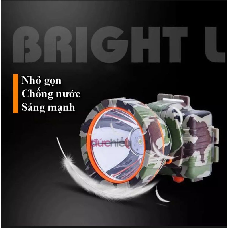 Đèn Chuyên Dùng Thợ Lặn  35w - Đèn Đội Đầu Pin Sạc Chống Nước  ML6 Dony Rằn ri 2 pin | BigBuy360 - bigbuy360.vn