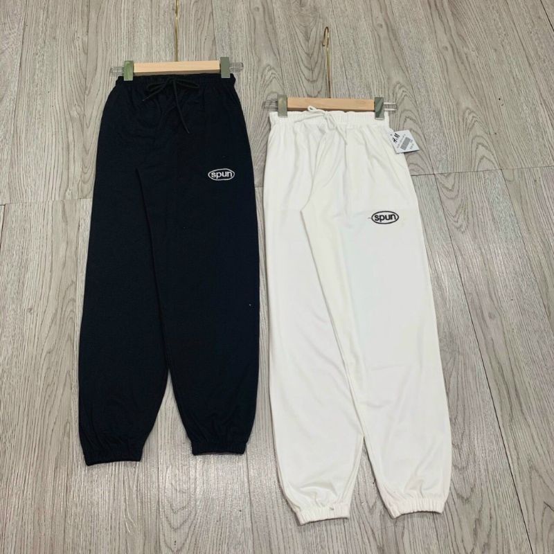 Quần boom thêu unisex nam nữ