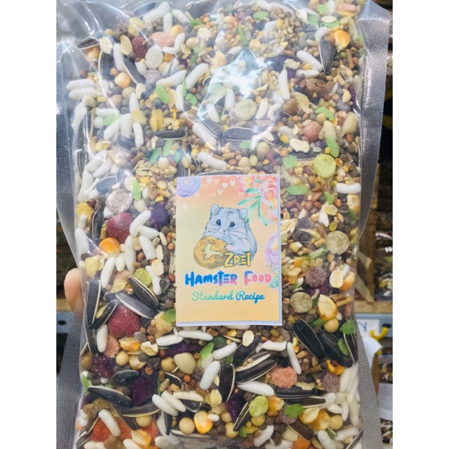 Thức ăn Hamster thượng hạng 25 thành phần 500g