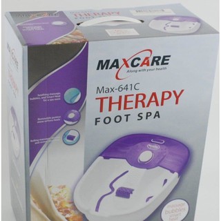 Bồn ngâm massage chân Spa Maxcare Max641C - Đào thải độc tố, điều hòa âm dương