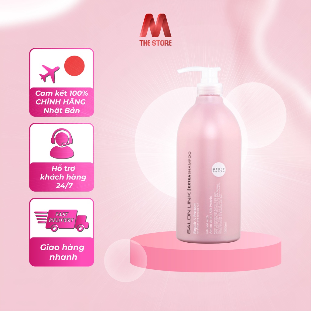 Dầu gội đầu Salon Link Extra 1000ml (dành cho tóc thường)