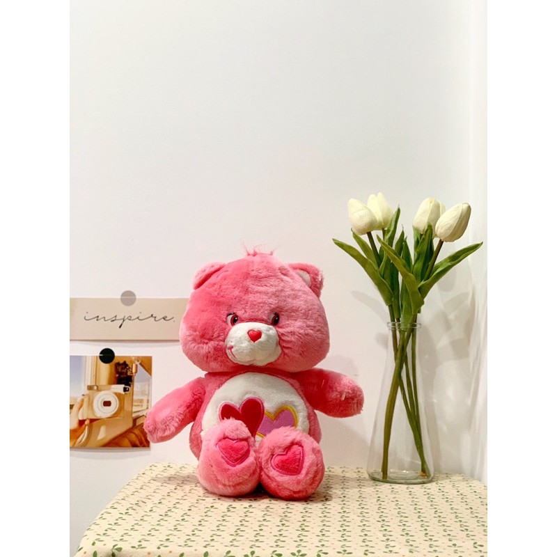 Gấu bông Care Bears hồng dễ thương chính hãng