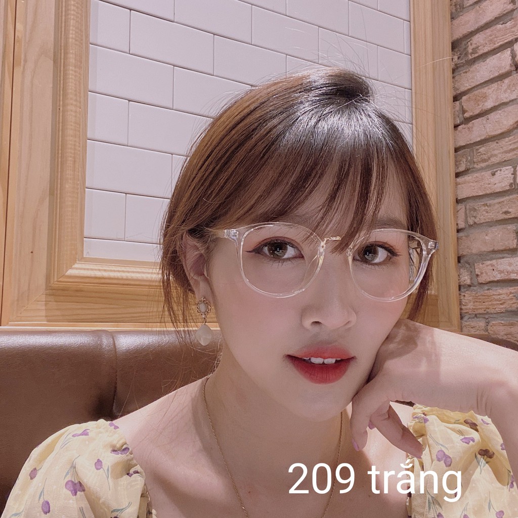 Kính Cận Dáng Mắt Tròn G STORE Kính Gọng Kim Loại Xinh Xắn Có Lắp Mắt Cận 209 | BigBuy360 - bigbuy360.vn