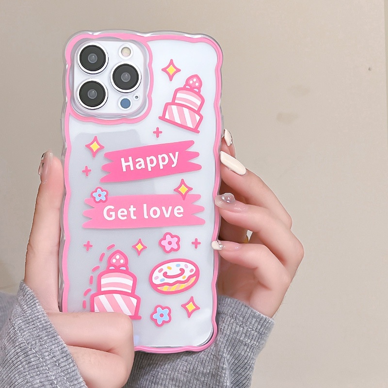 Ốp lưng iphone Ốp Điện Thoại Họa Tiết Sóng Biển Lớn Cho iphone13Promax / xs / xr / Apple 11Pro / 8 / New-14 Dinuo case