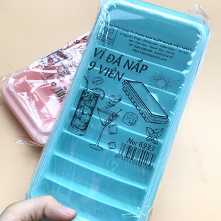 Khay Đá Có Nắp Đậy