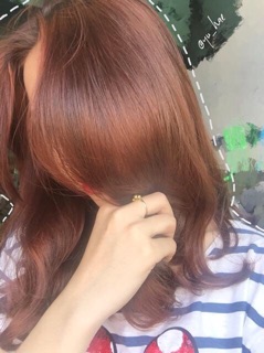 Thuốc nhuộm cam sữa ( kèm trợ+găng)