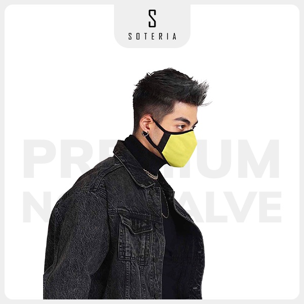 Khẩu trang thời trang Soteria Lime ST264 - N95 lọc 99% bụi mịn 0.1 micro - Size S,M,L