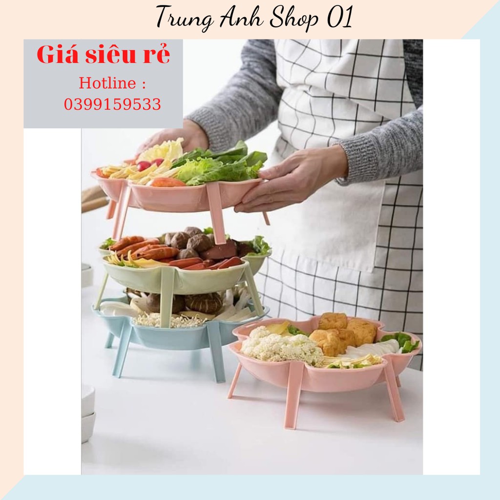 Chia sẻ:  0 Đĩa mứt khay hoa quả 3 chân nhựa Việt Nhật hàng chất lượng cao có thể xếp tầng Khay đựng bánh kẹo trái cây