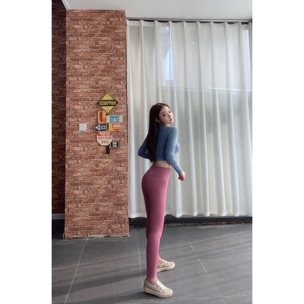 Quần Tập Gym Nữ - Quần Legging - Quần Tập Yoga Cạp Cao