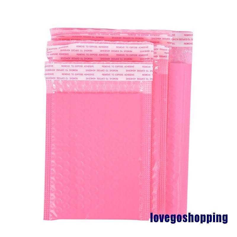 10x Pink Bubble Bag Mailer Plastic Padded Envelope Shipping Bag Packaging