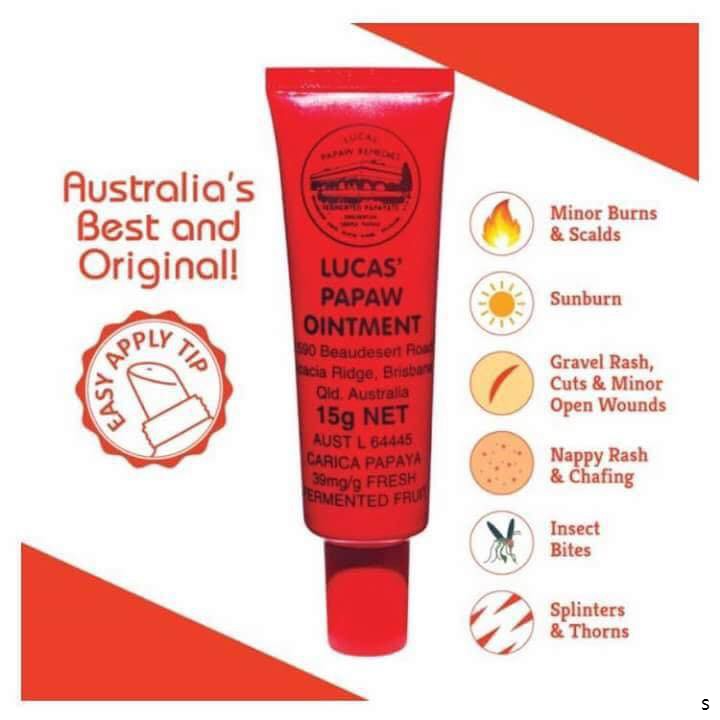 LUCAS PAPAW (Hàng Mới Về) Kem Dưỡng Chăm Sóc Da Môi 25g Tiện Dụng Chất Lượng Cao | BigBuy360 - bigbuy360.vn