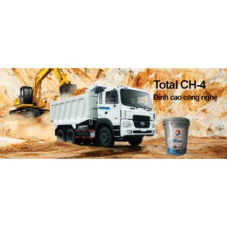 Dầu Xe Tải Total Rubia Tir 6400 15w40 Turbo Tăng Áp
